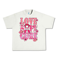 Pistachio Love Hope Cure Cancer Awareness Urban Heavy Tee - HowdyJamesFarm