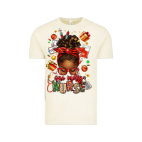 Vintage Arctic one merry nurse afro messy bun Vintage Tee - texasbilliewilder