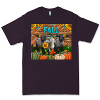 Plum Fall Baby Lambs Premium Tee - LillyAllenDesigns