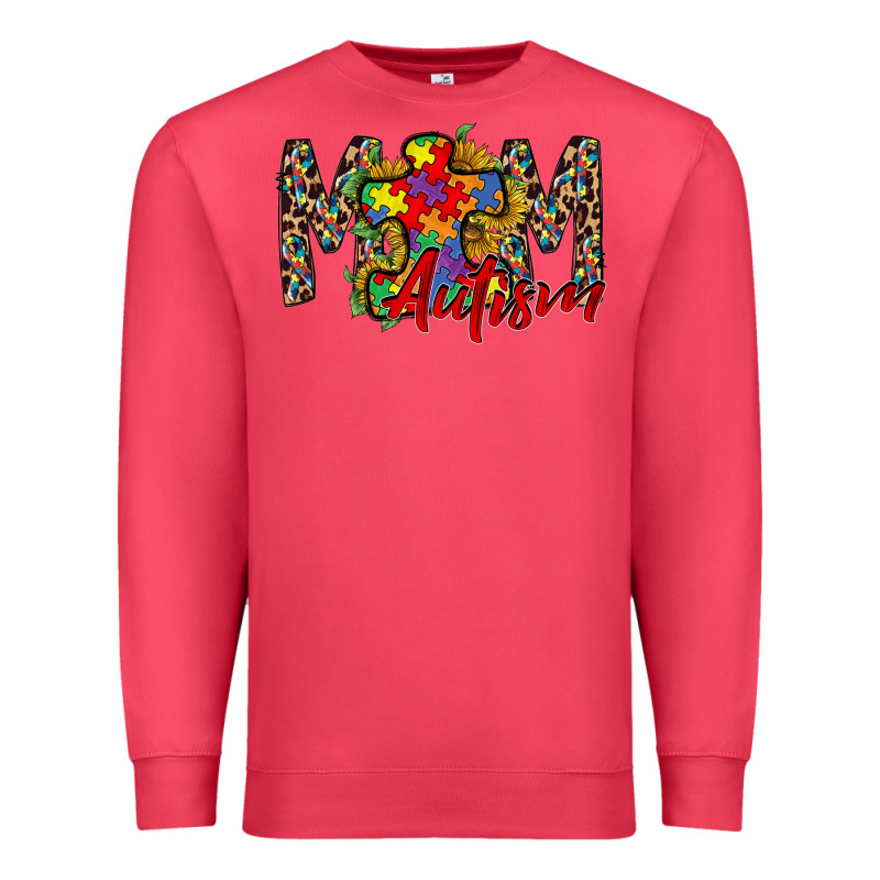 Mom Autism 2 Premium Sweatshirt by RacoonDesign | Teevron