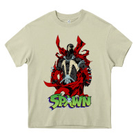 Mossy spawn Heavy Core Tee - lanVoArt