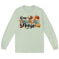 Matcha one thankful nurse Long Sleeve Tee - CowGirlArtShop
