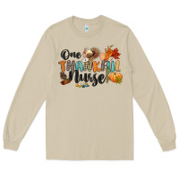 Mushroom one thankful nurse Long Sleeve Tee - CowGirlArtShop