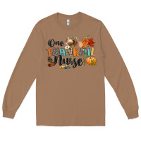 Toasted Coconut one thankful nurse Long Sleeve Tee - CowGirlArtShop