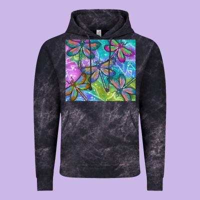 Dragonflies Vintage Hoodie Designed By Tumblerdesignbyshophia
