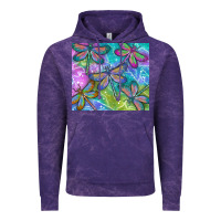 Cloud Purple dragonflies Vintage Hoodie - TumblerDesignByShophia