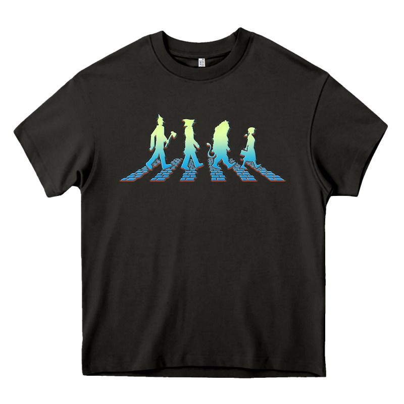 Wizard Of Oz Abbey Brick Road Heavy Core Tee by lanVoArt | Teevron
