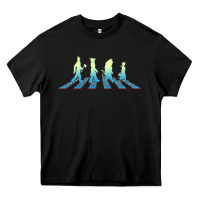 Black wizard of oz abbey brick road Heavy Core Tee - lanVoArt