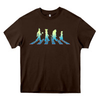 Chocolate Brown wizard of oz abbey brick road Heavy Core Tee - lanVoArt