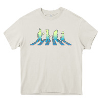 Cream wizard of oz abbey brick road Heavy Core Tee - lanVoArt