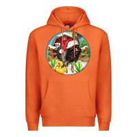 Carrot Baby pig Premium Hoodie - FaDigitalArtStudio
