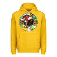 Lemon Baby pig Premium Hoodie - FaDigitalArtStudio