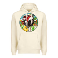 Sandshell Baby pig Premium Hoodie - FaDigitalArtStudio