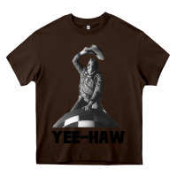 Chocolate Brown dr. strangelove   major kong Heavy Core Tee - lanVoArt