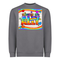 Storm Always An Ally Pride LGBTQ+ Tumbler Heavyweight Sweatshirt - BundleAndBundleShop