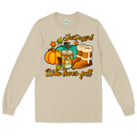Mushroom just a girl who loves fall Long Sleeve Tee - Jasminsmagicworld