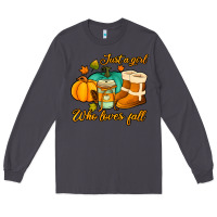 Smoke just a girl who loves fall Long Sleeve Tee - Jasminsmagicworld
