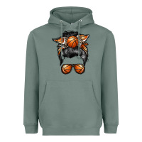 Sage basketball mom Heavyweight Hoodie - RacoonDesign