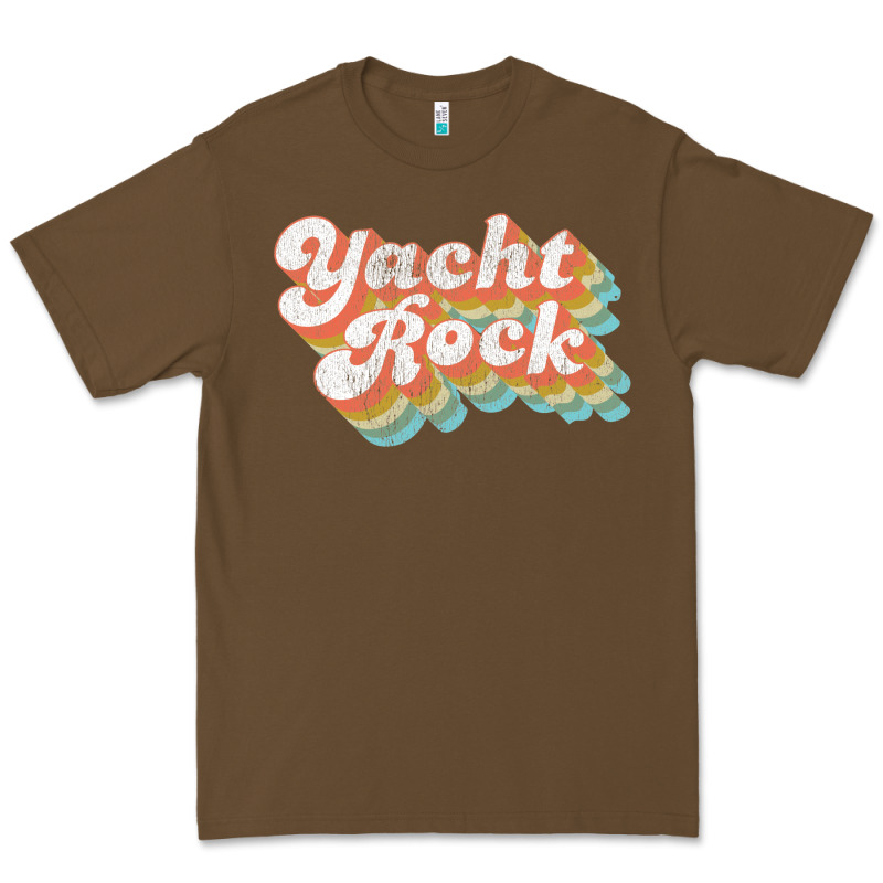 Vintage Fade Yacht Rock Party Boat Drinking Product Premium Tee by lanVoArt | Teevron