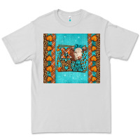 Dove Grey Western Fall Cow Mama Premium Tee - LillyAllenDesigns