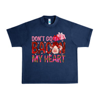 Navy Don't go bacon my heart Valentine's Day Urban Heavy Tee - HowdyJamesFarm
