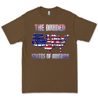 Cacao the divided states of america political humor usa map t shirt Premium Tee - lanVoArt