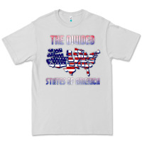 Dove Grey the divided states of america political humor usa map t shirt Premium Tee - lanVoArt