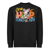 Black one hip lunch lady easter day Heavyweight Sweatshirt - FaDigitalArtStudio