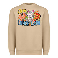 Mushroom one hip lunch lady easter day Heavyweight Sweatshirt - FaDigitalArtStudio