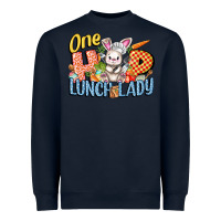 Navy one hip lunch lady easter day Heavyweight Sweatshirt - FaDigitalArtStudio