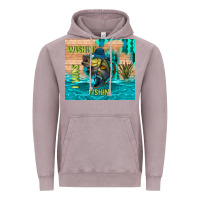 Wıshın I Was Fıshın Vintage Hoodie | Teevron