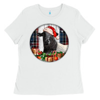 White christmas dorper sheep Ladies Tee - LillyAllenDesigns