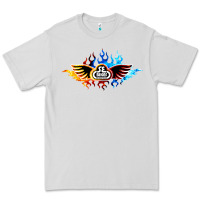 Dove Grey se bikes bmx bicycle on fire sport blue red Premium Tee - lanVoArt