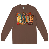 Chestnut i love fall most of all Long Sleeve Tee - CowGirlArtShop