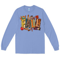 Colony Blue i love fall most of all Long Sleeve Tee - CowGirlArtShop