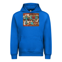 Cobalt god is love cross Urban Hoodie - BarkalooDesign