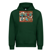 Forest Green god is love cross Urban Hoodie - BarkalooDesign