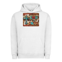 Pigment Lunar Rock god is love cross Urban Hoodie - BarkalooDesign