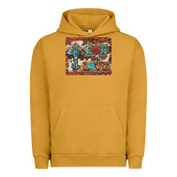 Pigment Peanut Butter god is love cross Urban Hoodie - BarkalooDesign