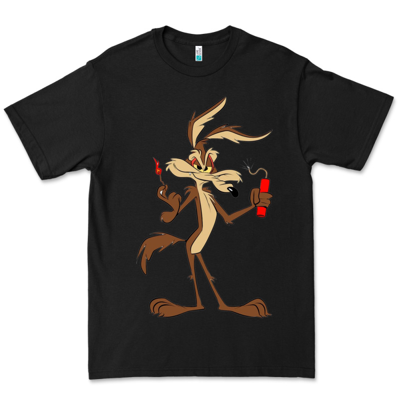 Danger Coyote's Hole Premium Tee by lanVoArt | Teevron