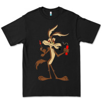 Black danger coyote's hole Premium Tee - lanVoArt