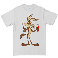 Dove Grey danger coyote's hole Premium Tee - lanVoArt