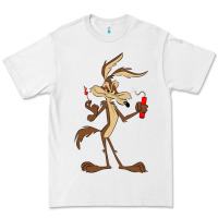 White danger coyote's hole Premium Tee - lanVoArt