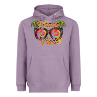 Lavender beach vibes Heavyweight Hoodie - RacoonDesign