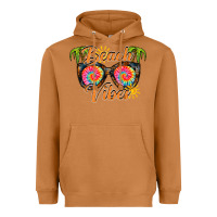 Meerkat beach vibes Heavyweight Hoodie - RacoonDesign