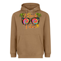 Toasted Coconut beach vibes Heavyweight Hoodie - RacoonDesign