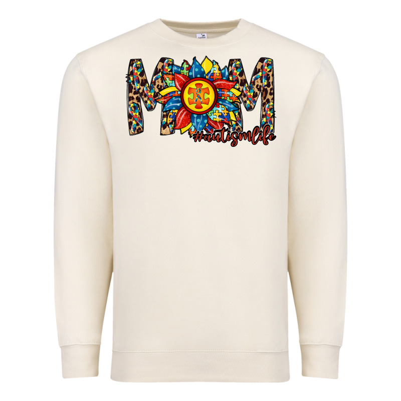 Mom Autism Premium Sweatshirt by RacoonDesign | Teevron