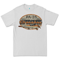 Dove Grey piper cherokee pa 28 retro vintage design Premium Tee - lanVoArt