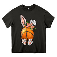 Asphalt Basketball Easter Bunny Heavy Core Tee - BundleAndBundleShop