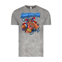 Cloud Rock Afro american girl sneakers Vintage Tee - RanaPortraitStore